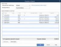 Banki befizetések a QuickBooks segítségével