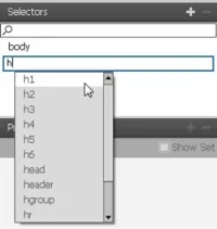 Hvordan definere stiler med tagvelgeren i Dreamweaver