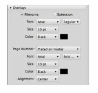Samle miniatyrbilder i et kontaktark med Adobe Output Manager