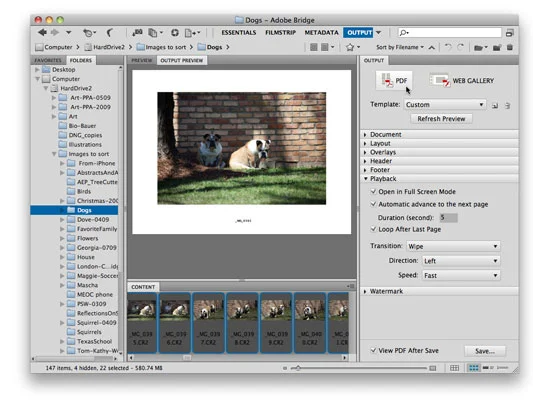 Hvordan lage en PDF-presentasjon med Adobe Output Manager
