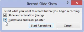 Kā PowerPoint 2013 prezentācijai pievienot laiku un stāstījumu