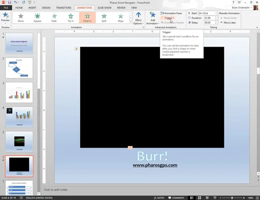 Kako dodati zaznamek v videoposnetek v PowerPoint 2013