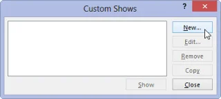 Kā izveidot pielāgotu šovu programmā PowerPoint 2013