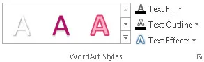 Kā izveidot izdomātu tekstu programmā PowerPoint 2013, izmantojot WordArt
