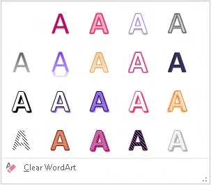 Kā izveidot izdomātu tekstu programmā PowerPoint 2013, izmantojot WordArt