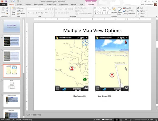 Kā PowerPoint 2013 slaidam pievienot animācijas efektu