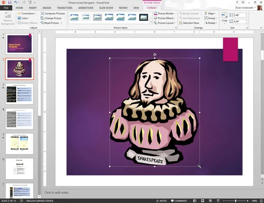 Kako vstaviti slike v PowerPoint 2013 predstavitve