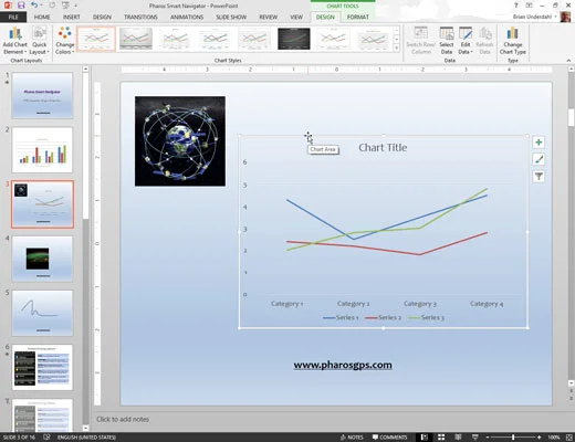 Kā mainīt diagrammas veidu programmā PowerPoint 2013