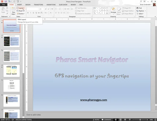 Kā pieteikties maģistrantūrā PowerPoint 2013