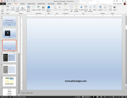 Kā ievietot attēlus programmā PowerPoint 2013 no faila
