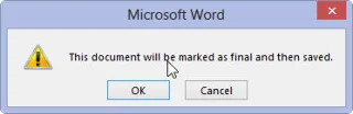 Kako zakleniti dokument Word 2013