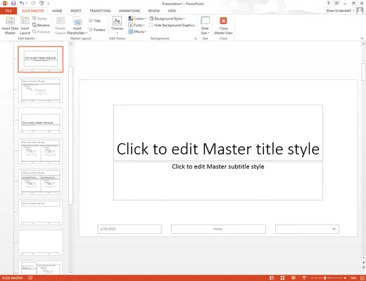 Kako dodati ponavljajoče se besedilo ali druge elemente v PowerPoint 2016