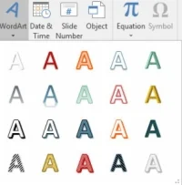 Kā ievietot WordArt savā PowerPoint 2016 prezentācijā
