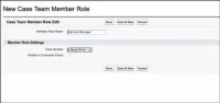 Case Teams beállítása a Salesforce.com Service Cloudban