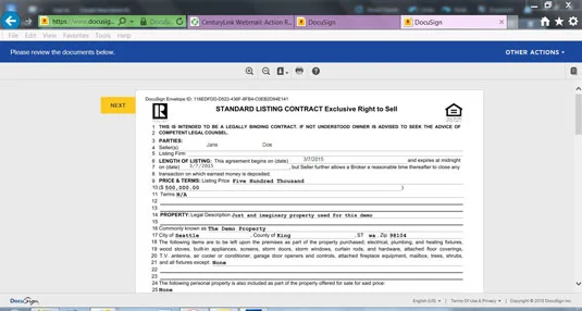 A DocuSign 3 verziója