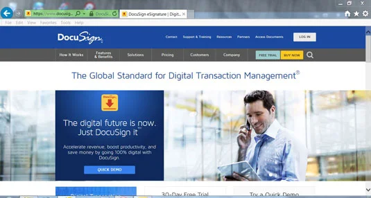 A DocuSign 3 verziója