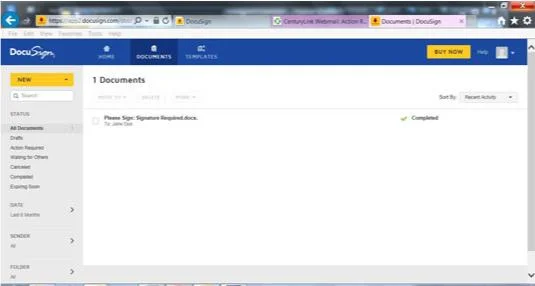 Hogyan írjunk alá egy dokumentumot a DocuSign segítségével