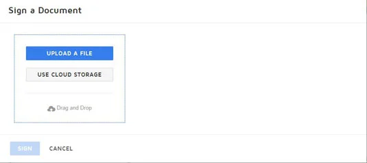 Hogyan írjunk alá egy dokumentumot a DocuSign segítségével