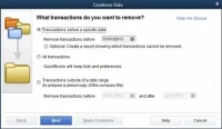 QuickBooks fájlok tisztítása és tömörítése