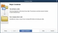 QuickBooks fájlok tisztítása és tömörítése