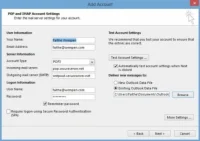 Kā iestatīt kontu programmā Microsoft Outlook 2013