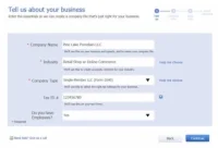 A QuickBooks 2015 Express Setup használata