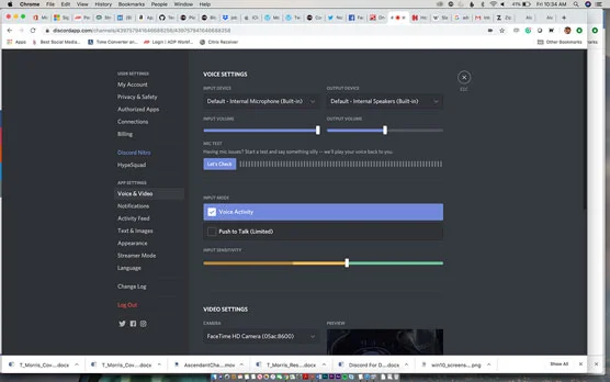 A Discord alkalmazás beállítása