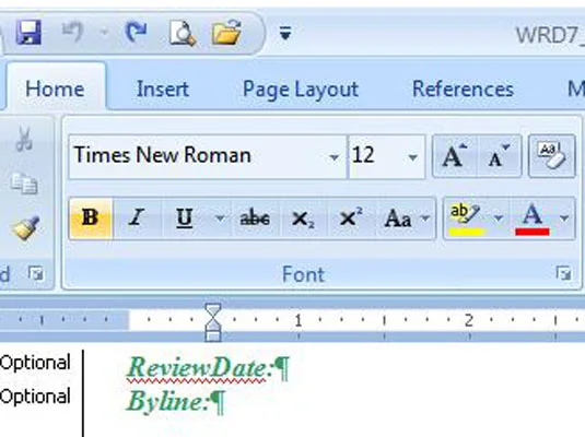 Како променити величину фонта у програму Ворд 2007