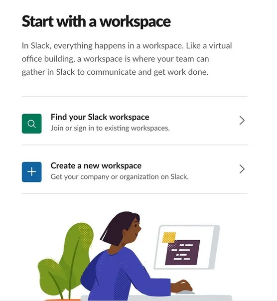 Ръководство за начинаещи за работното пространство на Slack