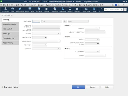 Az alkalmazottak fizetése a QuickBooks 2019 Basic Payroll programban