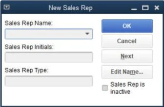 A főfájllisták beállítása a QuickBooks 2019-ben