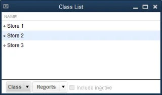 A főfájllisták beállítása a QuickBooks 2019-ben