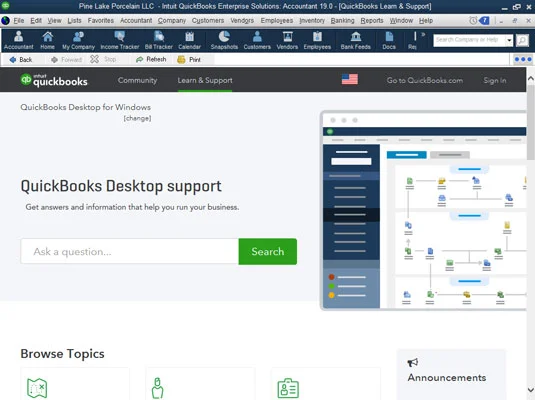 QuickBooks hibaelhárítás 2019-re