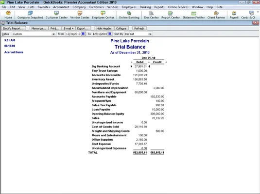 A QuickBooks 2010-es könyvelői és adózási jelentéseinek áttekintése
