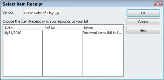 Hogyan írjunk be számlát a QuickBooks 2010-ben