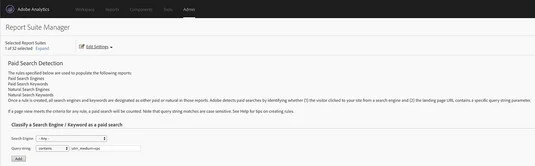 Adobe Analytics og søkemotordata