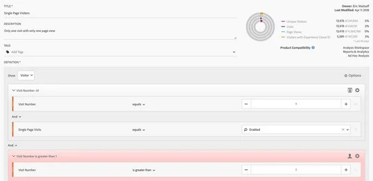 8 Adobe Analytics tilpassede segmenter