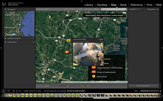 A Lightroom Classic Interface
