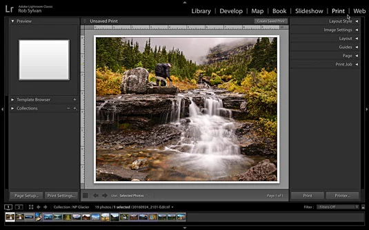 A Lightroom Classic Interface