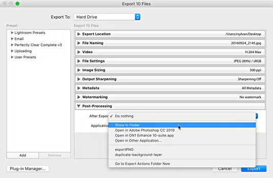Slik eksporterer du bildene dine fra Adobe Lightroom Classic