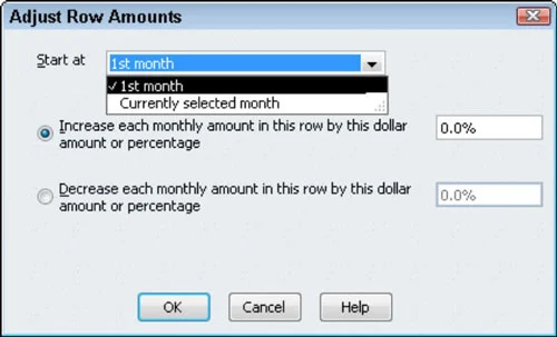 Hogyan dolgozzunk meglévő költségvetéssel a QuickBooks 2011-ben