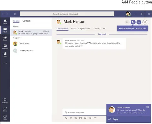 Kuidas Microsoft Teamsi kaudu töökaaslastega suhelda