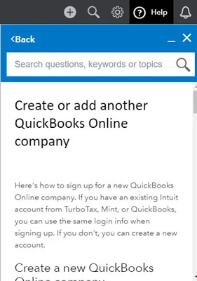 Страницата за онлайн табло на QuickBooks