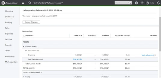 Könyvelői tevékenységek a QuickBooks Online Accountant szolgáltatásban