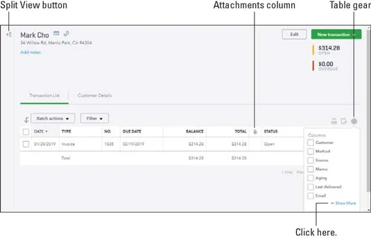 Hogyan kereshet a QuickBooks online listáiban emberek számára
