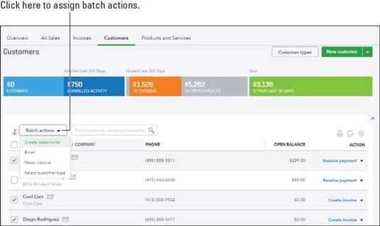 Hogyan kereshet a QuickBooks online listáiban emberek számára