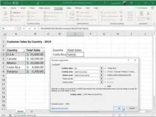 Az XLOOKUP függvény használata az Excel 2016-ban