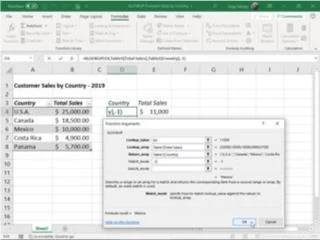 Az XLOOKUP függvény használata az Excel 2016-ban