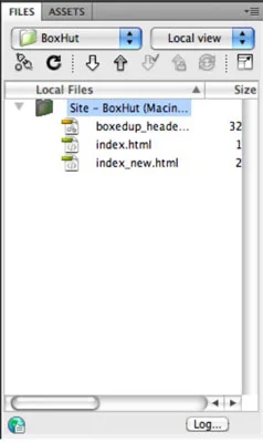 Opprettelse av et nytt nettsted for Adobe CS5 Dreamweaver