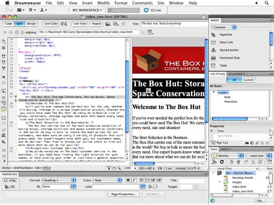 Adobe CS5 Dreamweaver HTML Grunnleggende